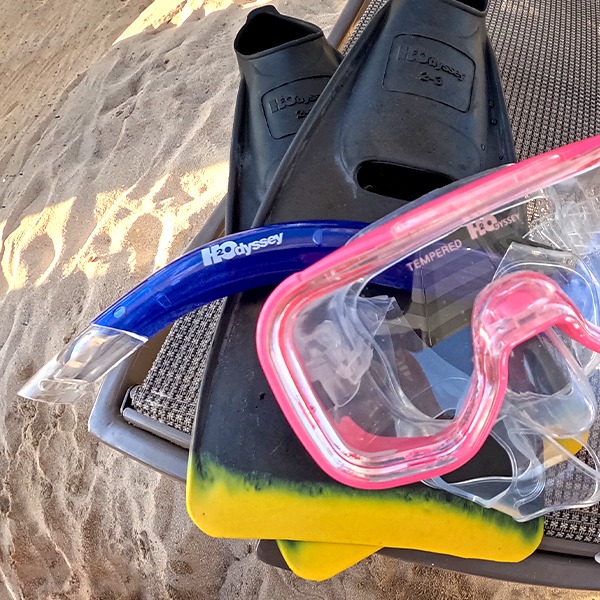 H2Odyssey Mask, Snorkel & Fins